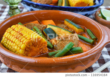 Mole de Olla (Mexican food) Mole de Olla (Mexican food) 116954164