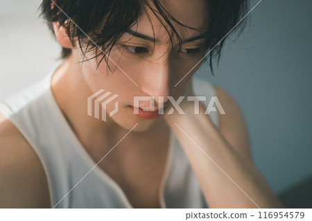 煩惱 男人 男 116954579