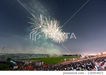 《Tokyo》Katsushika Fireworks Festival, Japanese Summer 《Tokyo》Katsushika Fireworks Festival, Japanese Summer 116954871