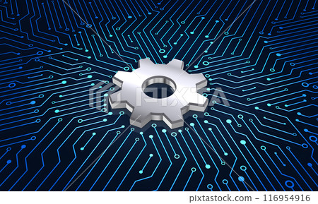Personal computer settings icon and schematic diagram, computer, network Personal computer settings icon and schematic diagram, computer, network 116954916