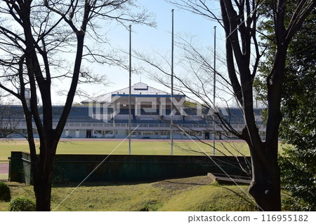 Isesaki City Kezoji Park Sports Facility, Civic Gymnasium and Grounds Isesaki City Kezoji Park Sports Facility, Civic Gymnasium and Grounds 116955182