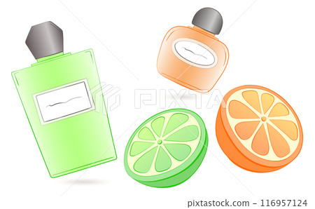 柑橘香水圖像插圖 116957124