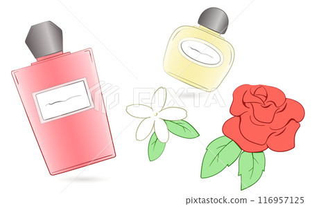 花香香水圖像插圖 116957125