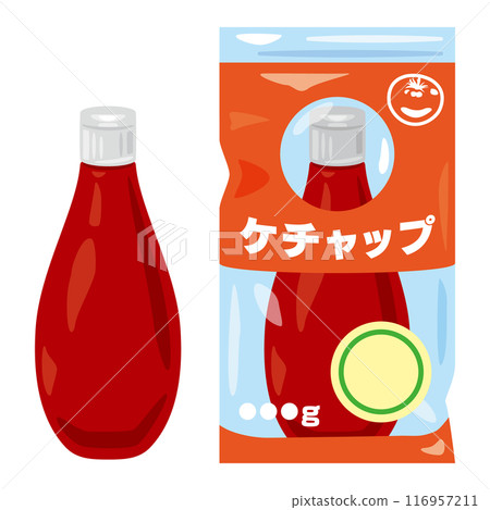 管狀容器中市售番茄醬 116957211