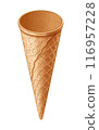 冰淇淋蛋筒 116957228