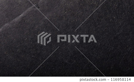黑色手工紙背景 116958114