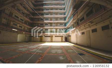 July 20 2024 the Apartment Building Detail in Hong Kong 116958132