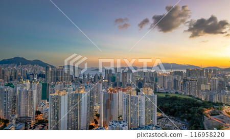 July 5 2024 Public housing apartments, Shek Kip Mei, hk 116958220