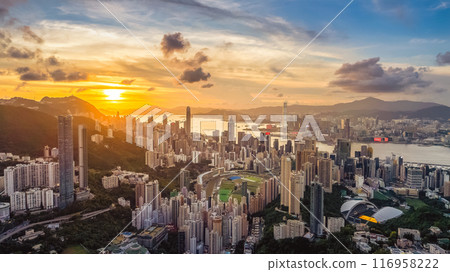 July 13 2024 view from Wong Nai Chung Gap, the Happy village 116958222