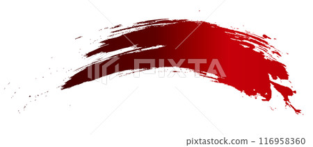 畫筆線條 線條畫筆描邊 手寫紅色漸變 畫筆線條 線條畫筆描邊 手寫紅色漸變 116958360