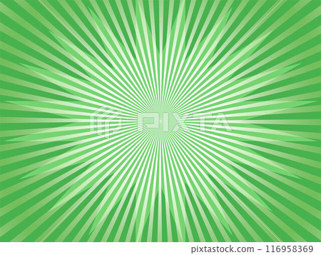 集中的線條背景，以華麗的 pop_green 顏色爆炸 116958369