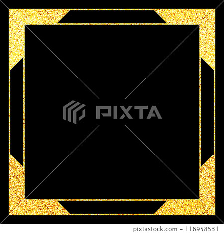 Glitter_frame_square 116958531