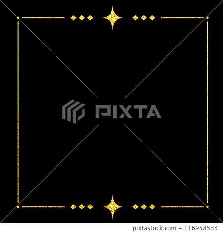 Glitter_frame_square 116958533