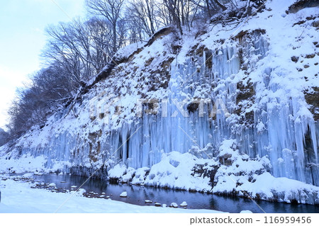 Shirakawa Icicles, Kiso Town, Nagano Prefecture Shirakawa Icicles, Kiso Town, Nagano Prefecture 116959456
