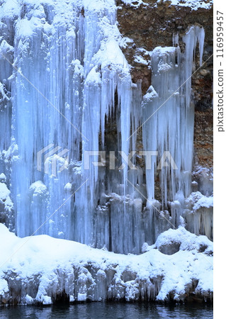 Shirakawa Icicles, Kiso Town, Nagano Prefecture Shirakawa Icicles, Kiso Town, Nagano Prefecture 116959457