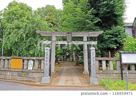 西大泉詰訪神社（練馬） 116959471