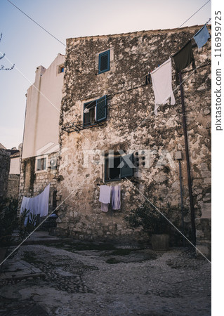 The streets of Old Town of Dubrovnik 116959725