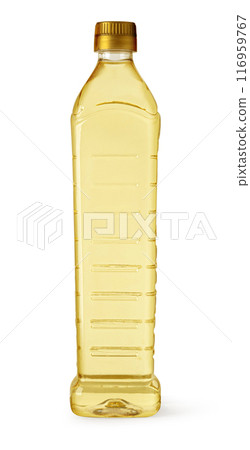 plastic oil bottle isolated plastic oil bottle isolated 116959767