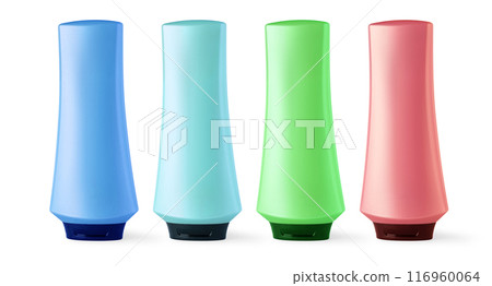 Set of tube bottle of shampoo, Set of tube bottle of shampoo, 116960064