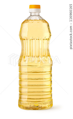 plastic oil bottle isolated plastic oil bottle isolated 116960165