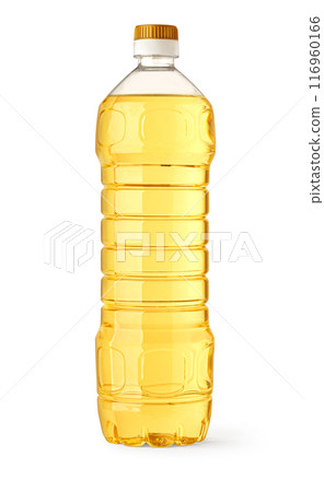 plastic oil bottle isolated plastic oil bottle isolated 116960166