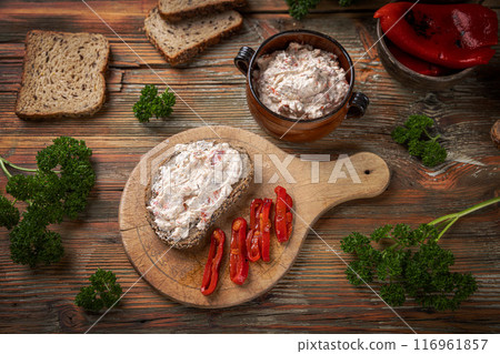 Cottage cheese spread 116961857