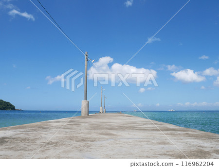 Emotional and chill sea Chiba Okamoto Pier Emotional and chill sea Chiba Okamoto Pier 116962204