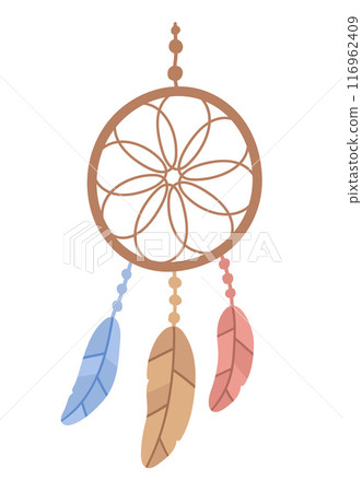 Vector illustration of dream catcher Vector illustration of dream catcher 116962409