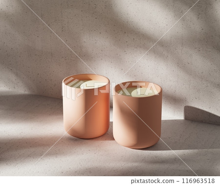 An Elegant and Minimalist Candle Display That Enhances Any Interior Space Beautifully 116963518