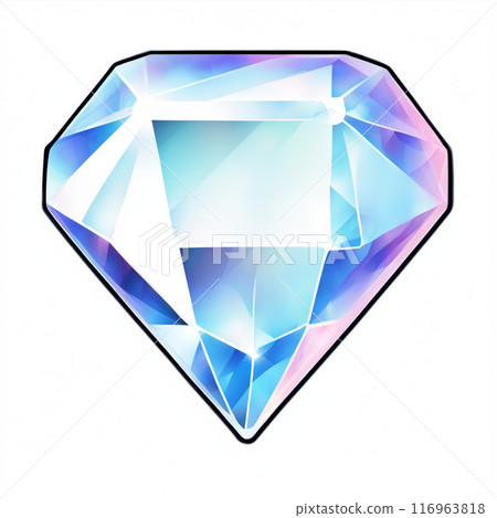 Diamond illustration 4 116963818