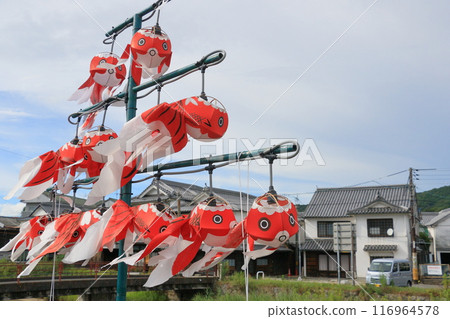 金魚燈籠 柳井市傳統工藝品 柳井市街景 116964578