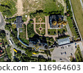 Aerial view on Holy Trinity Monastery. Tyumen 116964603