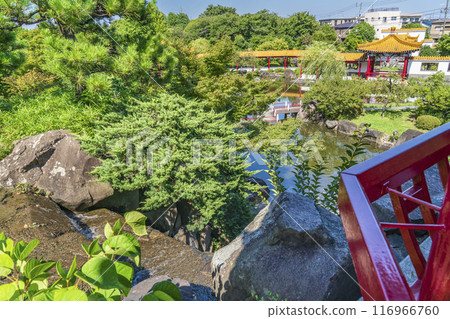日式中國園林“神主園”的風景【神奈川縣川崎市】 116966760