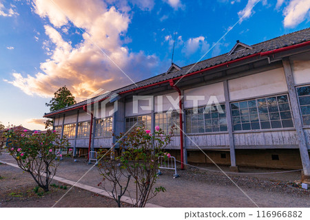 [群馬縣] 世界遺產、富岡製絲廠、重要文化財產、首席大樓（Brunat大樓） 116966882