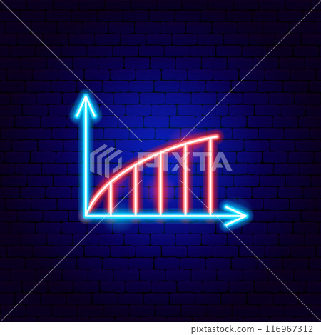 Math Function Graph Neon Sign Math Function Graph Neon Sign 116967312