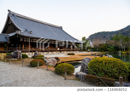 Visit Kyoto, Arashiyama, Tenryuji Temple, Kyoto, Sogenchi Flower Garden. Kyoto United Nations Educational Culture Organization World Heritage. Visit Kyoto, Arashiyama, Tenryuji Temple, Kyoto, Sogenchi Flower Garden. Kyoto United Nations Educational Culture Organization World Heritage. 116968052