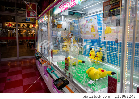 日本大阪 - 2024年1月8日：日本道頓堀街。 116968245