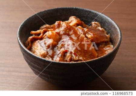 Grilled beef ribs 116968573