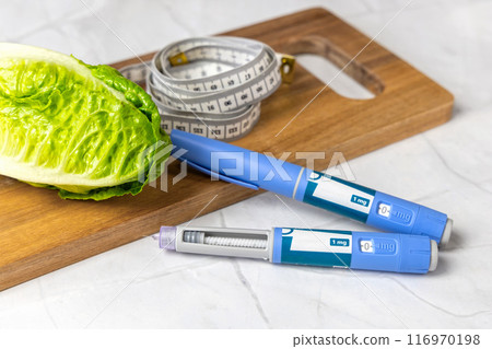 Original Danish Ozempic Insulin injection pen for diabetics and vegetables. Original Danish Ozempic Insulin injection pen for diabetics and vegetables. 116970198