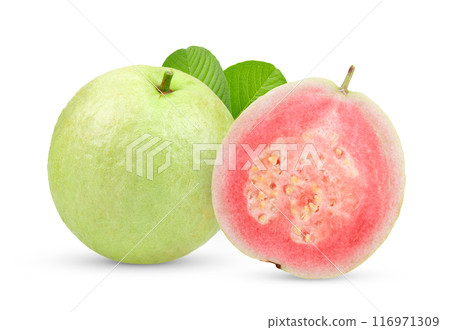 guava isolated on white background 116971309