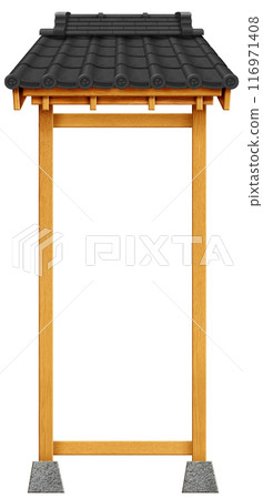 Material: Tile roof sign 116971408