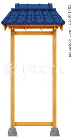 Material: Tile roof sign 116971409