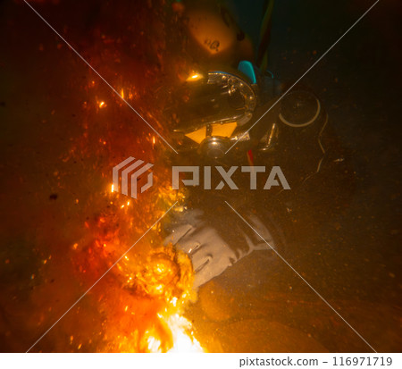 Underwater oxy-fuel in deep ocean depths Underwater oxy-fuel in deep ocean depths 116971719