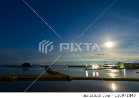 Illumination of Himinoe Park, Himi City, Toyama Prefecture 116971849