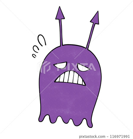 Illustration of tooth decay bacteria and germs Illustration of tooth decay bacteria and germs 116971991