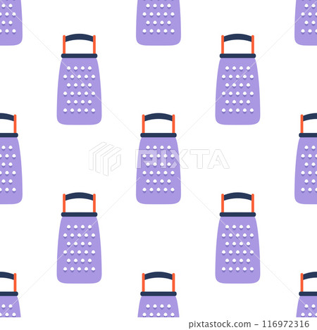 grater seamless pattern 116972316
