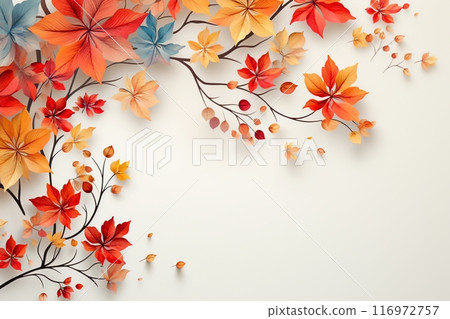 Maple leaves, autumn "AI generated image" Maple leaves, autumn "AI generated image" 116972757