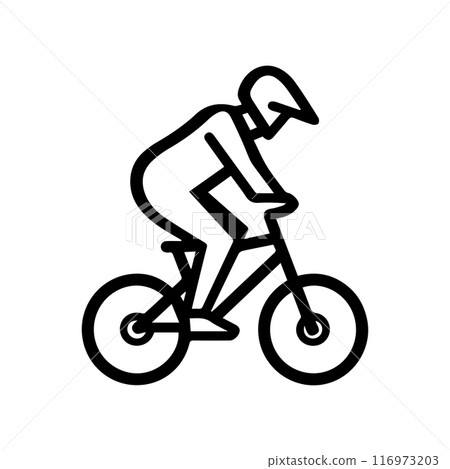Extreme sport icon or modern line symbol. Vector line art and icon design with bold outline. Black and white Pixel Perfect minimalistic symbol isolated white background. Silhouette simple thin sign Extreme sport icon or modern line symbol. Vector line art and icon design with bold outline. Black and white Pixel Perfect minimalistic symbol isolated white background. Silhouette simple thin sign 116973203
