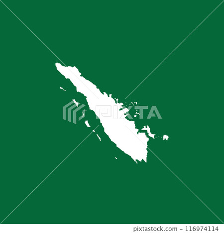 Sumatra island map icon 116974114