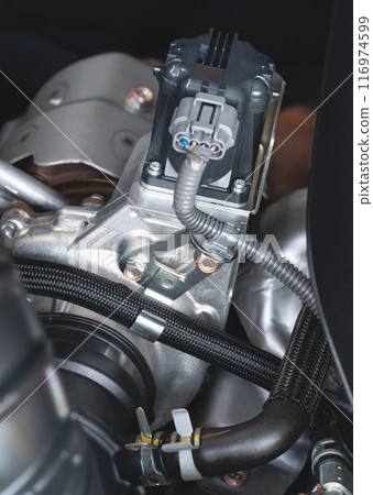 Car turbo part connection Car turbo part connection 116974599